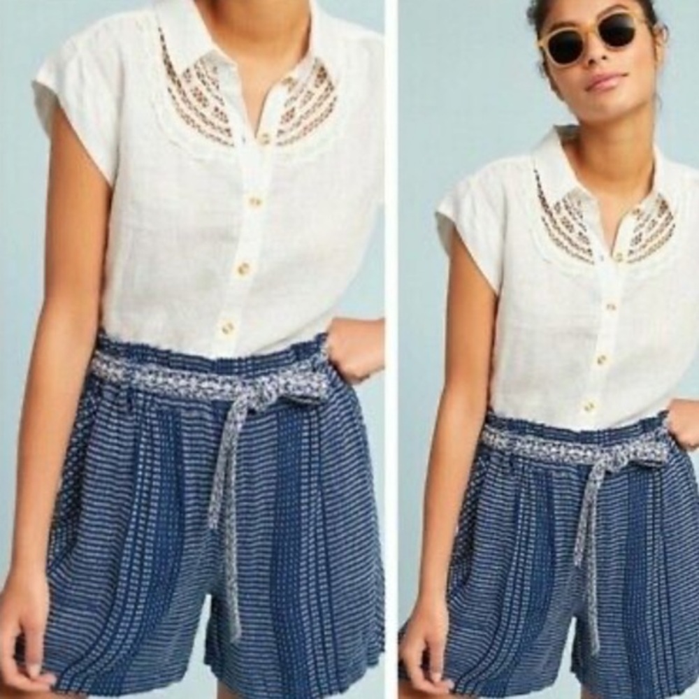 Anthropologie Augustine Shorts sz small fits like medium